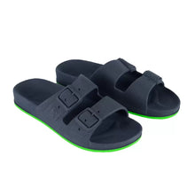 Load image into Gallery viewer, Brasilia Navy/Green Fluo