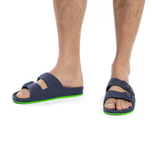 Load image into Gallery viewer, Brasilia Navy/Green Fluo