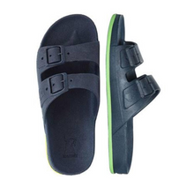 Load image into Gallery viewer, Brasilia Navy/Green Fluo
